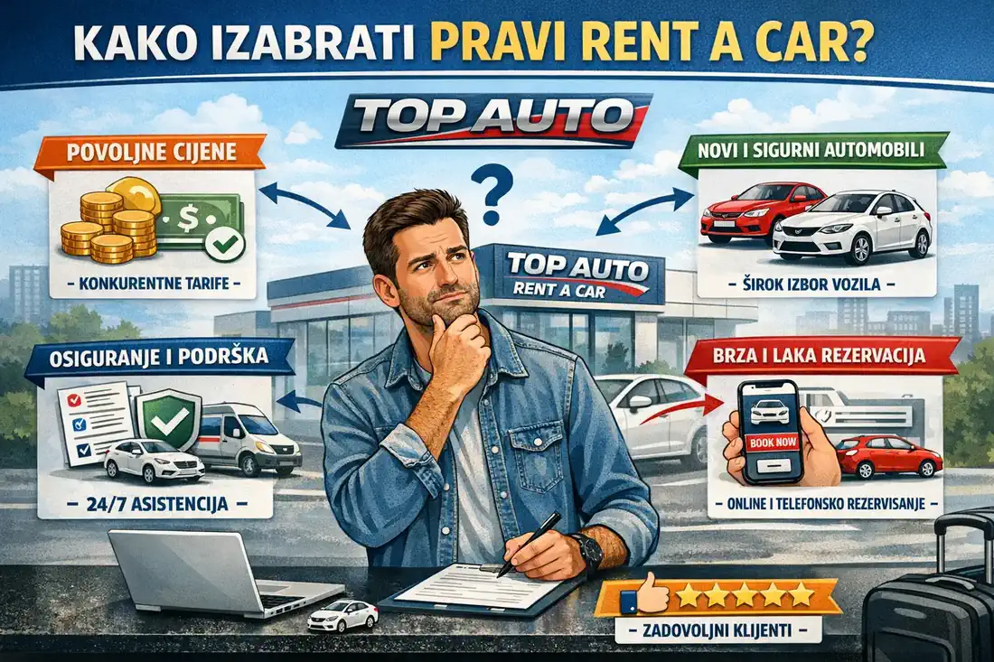 Kako izabrati rent a car prema vrsti putovanja i potrebama