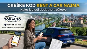 Greške kod rent a car najma i provjera vozila prije putovanja